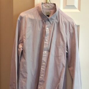J. Crew Lavender Slim Fit Shirt